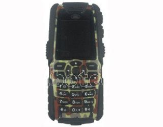 New camouflage Unbreakable JAVA /4 Waterproof Sport Mobile Phone