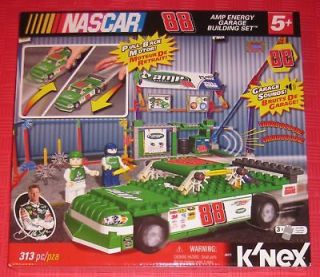 KNEX NASCAR AMP ENERGY GARAGE BUILDING SET 313 PC BNIB  