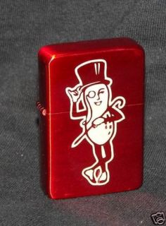 Mr Peanut Ruby Red LIGHTER