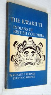 The Kwakiutl Indians of British Columbia,Rohner,G,SB,1970,First
