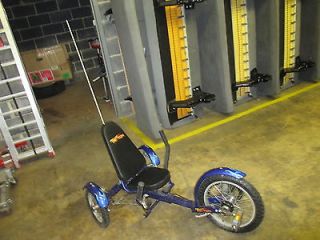 Mobo TriTon 16 3 WHEEL Bike Tricycle Trike Blue