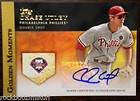 CHASE UTLEY   2012 Topps Series 2 Golden Moments AUTO (rare)