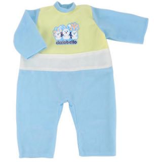 Cicciobello Doll Outfit   Blue and Green Romper #zCL