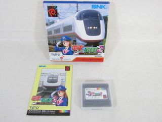 DENSHA DE GO 2 Neo Geo Pocket Color SNK Import JAPAN Game bcb np
