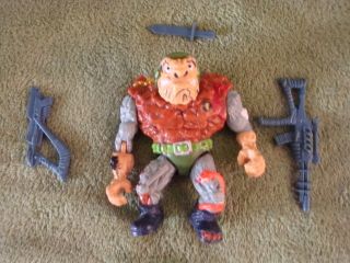 TEENAGE MUTANT NINJA TURTLES TMNT 1989 GENERAL TRAGG 100% COMPLETE