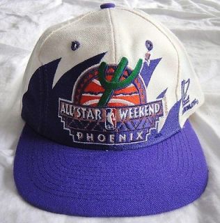 1995 NBA AllStar Game Phoenix Vintage Logo Athletic Wave Sharktooth 
