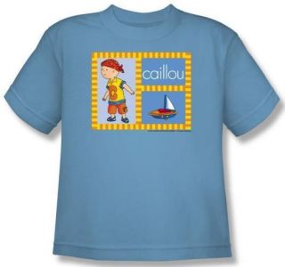 NEW Boy Girl Kid Youth Toddler SIZES Caillou Sail Boat PBS TV Show t 