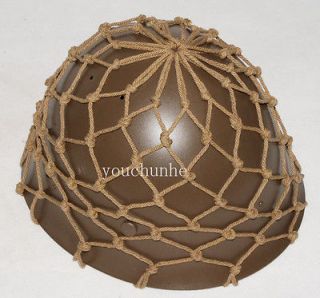 WWII IMPERIAL JAPANESE ARMY IJA HELMET COVER COTTON CAMOUFLAGE NET 
