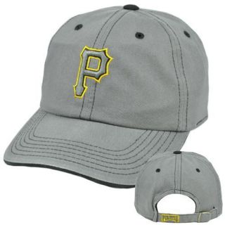 MLB Pittsburgh Pirates Hat Cap Relaxed Fit Slouch Curved Bill 