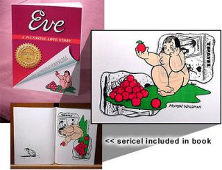 Eve Myron Waldman Character Book and Sericel Love Story Cel Art