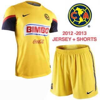2012 2013 Nike Club America Aguilas Home Jersey Kit Mexico 479363 