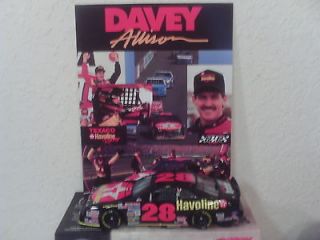   Davey Allison 28 TEXACO HAVOLINE 1/24 Action Historical NASCAR diecast
