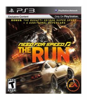 Need for Speed The Run (Sony Playstation 3, 2011) Limited Edition