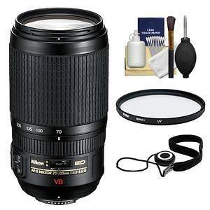 Nikon 70 300mm VR f/4.5 5.6 G AF S Nikkor Zoom Lens USA