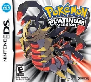   Platinum Version (Nintendo DS, 2009) DSi XL Ds Lite GAME CANADA / USA