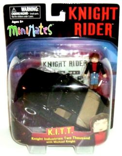 Minimates Knight Rider KITT K.I.T.T. Knight Industries Two Thousand w 