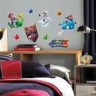Super Mario Galaxy 2 Wall Decals Stickers Nintendo Wii Removable 