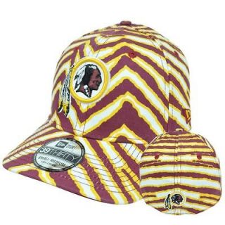 NFL New Era 39Thirty 3930 Zubaz Hi Crown Flex Fit Hat Cap Washington 