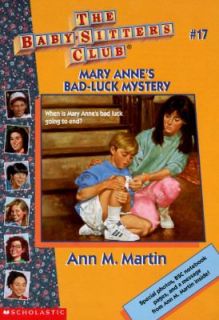 Mary Annes Bad Luck Mystery No. 17 by Ann M. Martin 1996, Paperback 