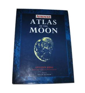 Atlas of the Moon by Antonin Rukl 1990, Hardcover, Reprint