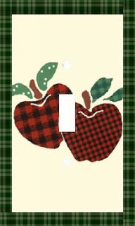 Apple Jack Single Light Switch Cover Kitchen/Dining Room Decor