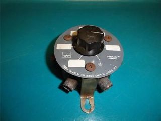 Vintage Waters Coaxial Selector Switch Model 376 Ham Tube Radio Part 