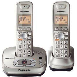   Panasonic KX TG4022N Duo Cordless Phone with Answering Machine   Ch