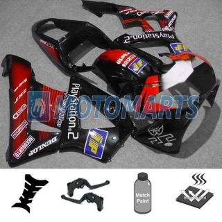 Bundle of Fairing Body Kit & Front Levers for Honda CBR 900 929 RR 00 