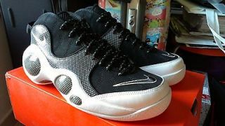 Nike Air Zoom Flight 95 Premium Retro US7 Black / White Jordan IV XI 