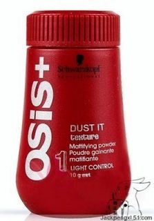 New packaging Style Schwarzkopf Osis Dust It Hair Mattifying Powder x2 