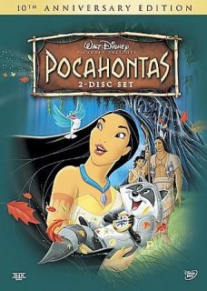 POCAHONTAS (2005 2 Disc DVD Set) DISNEY OOP 10th Anniversary Edition 