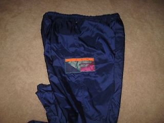 Vintage Mens Nike Air Flight Parachute Pants Size Large Pockets Nice