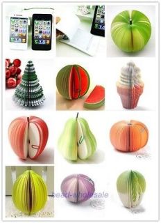   Vegetable Cell Phone Shaped Memo NotePads Note Paper Unusual Gift