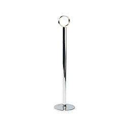 WINCO 12 STAINLESS STEEL TABLE NUMBER HOLDER (TBH 12)