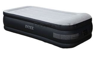   Deluxe Pillow Rest Airbed Raised Air Mattress Bed with Pump  67731E
