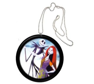 Jack Skellington Sally Nightmare Before Christmas Necklace with Chain 