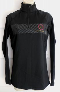 Nike S Womens Pro Combat Livestrong Half Zip Jacket Shirt NEW 437023 