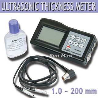 digital thickness tester digital thickness gauge ultrasonic thickness 