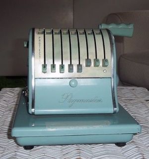   check writing machine series X2000 circa 1950s (piece of nostalgia