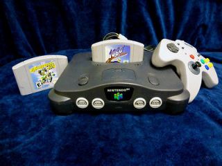 Nintendo 64 N64 Bundle w/ 2 games & turbo controller 1080 degrees 