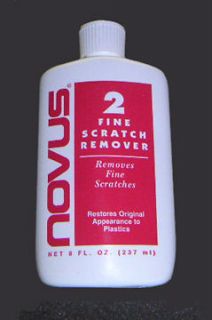 NOVUS #2   Fine scratch remover   8oz bottle Great for Pinball / Free 