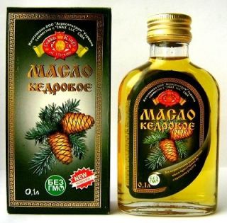 CEDAR Siberian pure pine nut oil, EXTRA VIRGIN 100ml Organic, Natural 