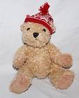Vintage Jointed Teddy Bear Plush Stuffed Animal 12