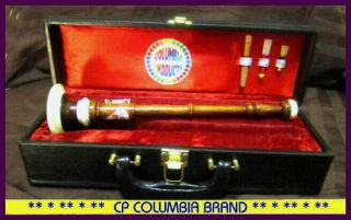 CP Brand New BOMBARD OBOE Rosewood Brown Flute Chanter With Hard Carry 
