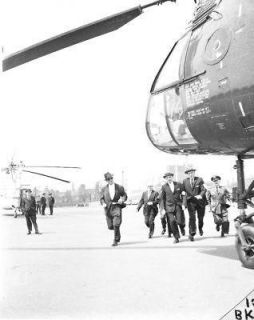 4x5 PHTO NG Air Raid Sirens Send Officials Flying 1959