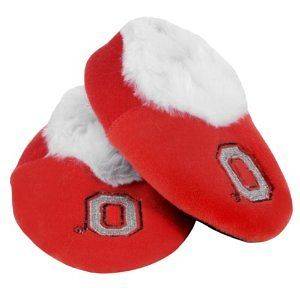 Ohio State Buckeyes NCAA Football Baby Bootie Slipper Shoes Apparel 