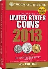 2013 RED BOOK OF U.S. COINS PRICE GUIDE BOOK (HARD COVER WITH SPIRAL 