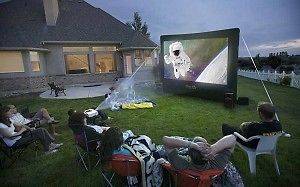 NEW Open Air Cinema H12 12 x 7 Inflatable Home Theater Projection 