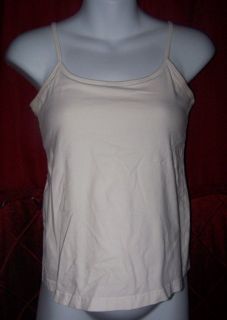 Motherhood Maternity White Tank Top/Shirt ~ Size Small Built in Bra 