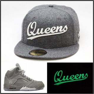 New Era Queens Custom Fitted Hat Designed For The Air Jordan Retro 5 
